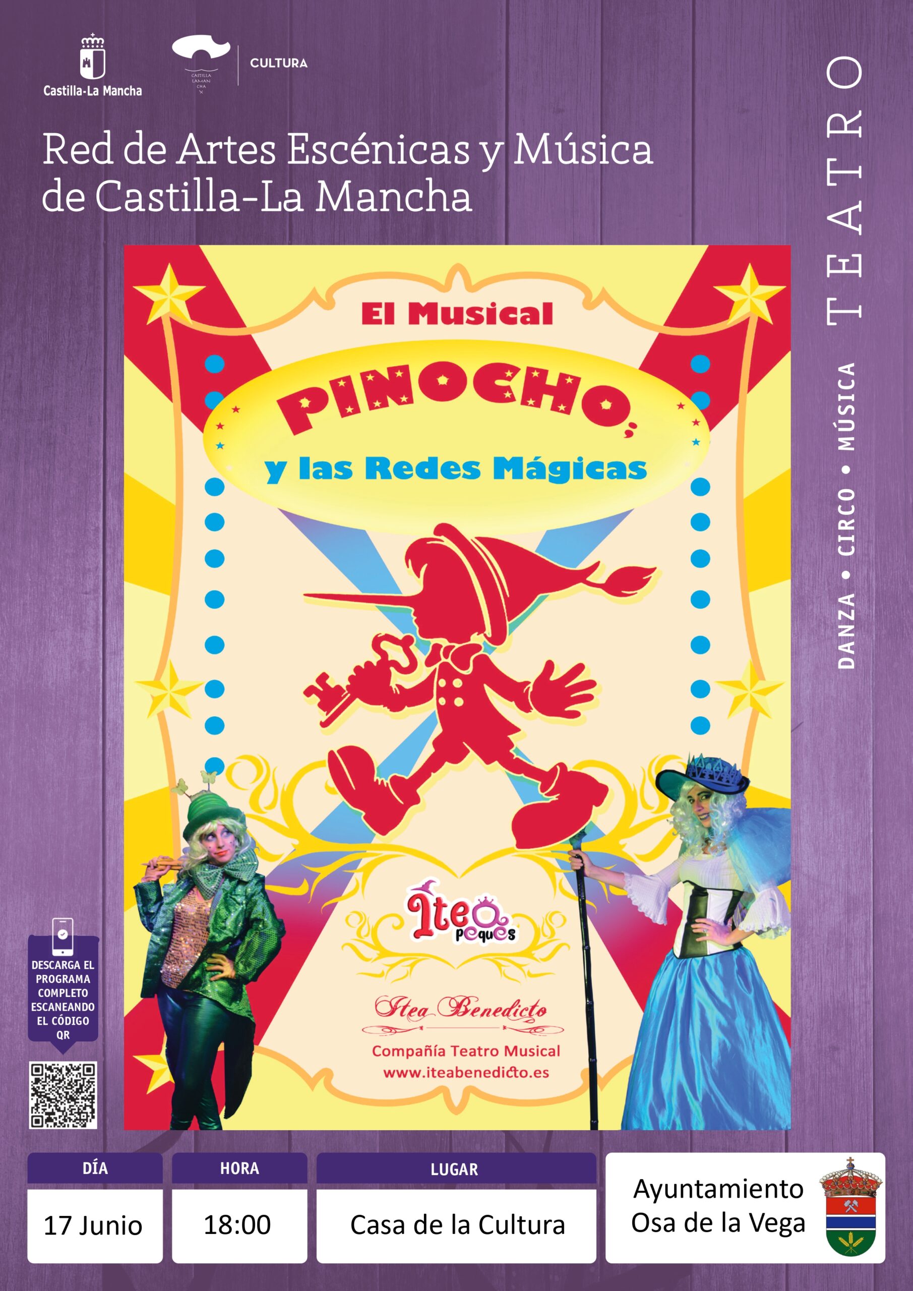 El musical «Pinocho y las redes mágicas»